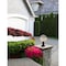 Z-Lite Laurent Outdoor Pier Mounted Fixture, 1-Light, 12 In.W x 17.75 In.H, Black/Clear Seedy 599PHB-553PM-BK - alternate 6